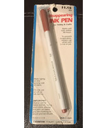 Vintage New EZ Sewing Quilting Fabric Disappearing INK Pen Made In Japan... - $24.49