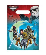 Star Wars Rebels Party Favor Treat Loot Bags 8 Count Birthday Party Supp... - £2.60 GBP
