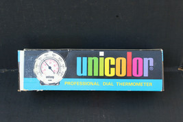 UNICOLOR UNITEMP PROFESSIONAL DARKROOM PHOTOGRAPHY THERMOMETER W/BOX #364 - $19.99