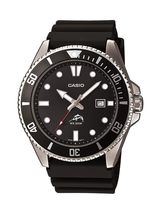 Casio Men&#39;s MDV106-1AV 200M Black Dive Watch. - £50.87 GBP