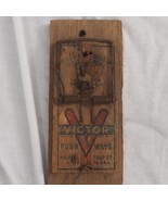 Vintage Victor Grande Mouse Trap Legno da Parete Unico - £111.42 GBP