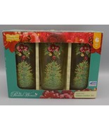 Pioneer Woman Holiday Cheer Cooler Glasses Set of 6 New in Box Unused Mint - $47.48