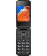 TCL Flip 2 8GB Black Prepaid Flip Phone Locked - £35.29 GBP