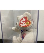 Rare Authenticated *Libearty* Ty Beanie Baby~ Bear~4th Generation~ MWMT!! ~ - £31.47 GBP