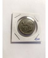 2006 papua new guinea 20 Cent Coin with Emu Design - Wildlife Collectible - $6.90 CAD