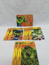Lot Of (8) Marvel Overpower Hulk Trading Cards - €8,31 EUR