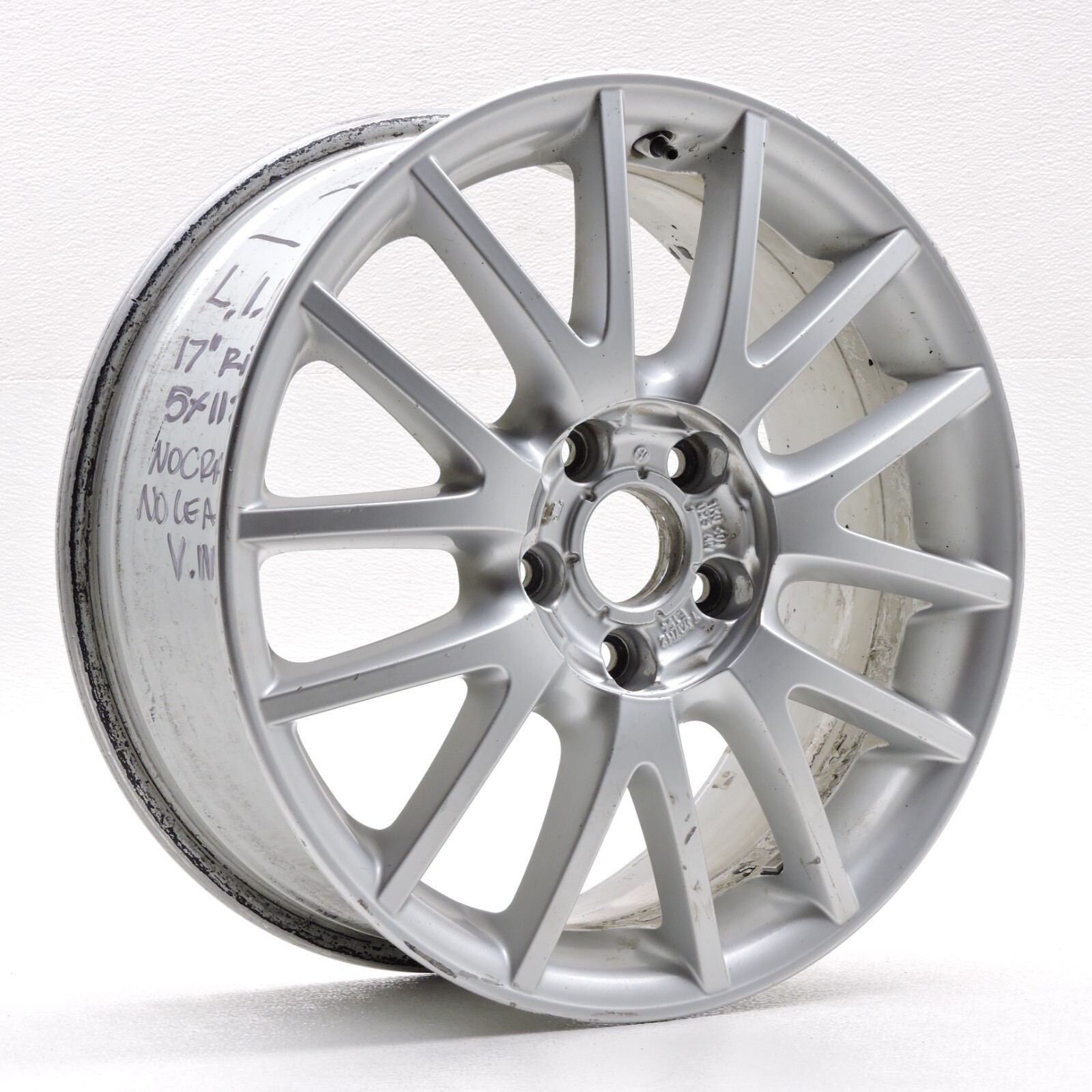 2006-2010 Mk5 Vw Volkswagen Jetta 17&quot; 17x7 5x112 Rim 14 Spoke Wheel ET54... - $94.05