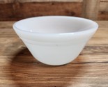 Vintage Federal Glass Oven Ware White Milk Glass Nesting Bowl - Mid Cent... - $13.83