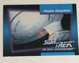 Star Trek Next Generation Trading Card 1992 #57 Photon Torpedos - $1.97