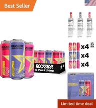 Refreshing Energy Drink Pack - Berryade, Raspberry Lemonade, Strawberry ... - $681.89 MXN
