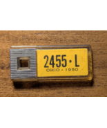 1950 Ohio DAV Disabled American Veterans Fob Tag Keychain License Plate - $13.02 CAD