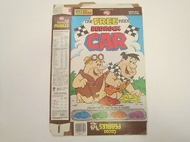 Empty Cereal Box 1994 POST COCOA PEBBLES Bedrock Car offer [P6b7] - $10.18