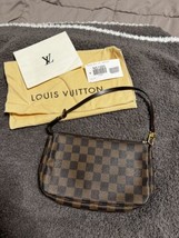 Louis Vuitton Damier Ebene Pochette Vintage Authentic (N51985) - £484.68 GBP
