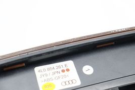07-15 AUDI Q7 CENTER CONSOLE SHIFTER BEZEL TRIM E0208 image 11