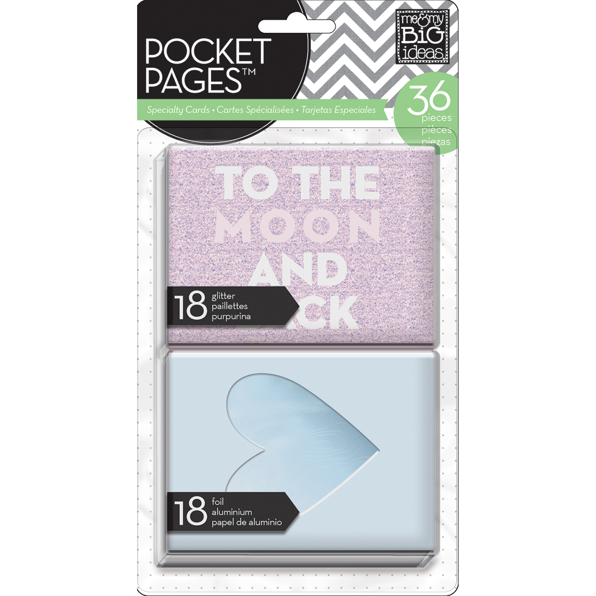 Me And My Big Ideas Pocket Pages Specialty Cards 3 X 4 To The Moon And Back - $21.03
