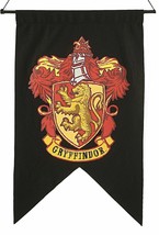 Harry Potter House of Gryffindor Logo Crest Hanging Wall Banner NEW UNUSED - £7.78 GBP