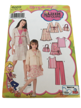 Simplicity Sewing Pattern 4669 Lizzie McGuire Spring Top Skirt Pants Jacket 7-14 - £3.18 GBP