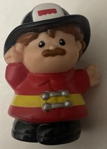 Fisher Price Little People FIREMAN FIREFIGHTER for Fire Truck Fire Chief... - $6.81 CAD