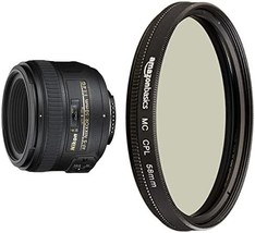 Nikon Af-S Fx Nikkor 50Mm F/1.4G Lens With Circular Polarizer Lens - £479.60 GBP