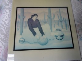 RC Gorman Ceramic Art Tile Southwest Gift 12 X 12&quot; - $71.53