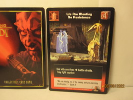 1999 Star Wars - Young Jedi CCG Card #131- We are meeting no resistance  - £0.80 GBP