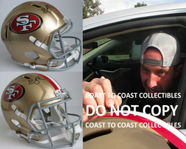Kyle Shanahan San Francisco 49ers signed,autographed Full size helmet, COA proof - £391.12 GBP