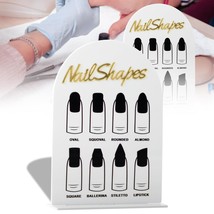 Nail salon signage on table 3D acrylic sign advice for nail tech room de... - $364.00 MXN