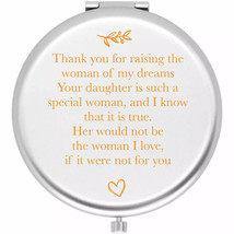 Mother&#39;s Day Gift Travel Compact Pocket Mirror for Mother of The Bride - $16.82