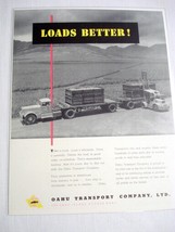 1950 Hawaii Ad Oahu Transport Company, Ltd. - £7.04 GBP