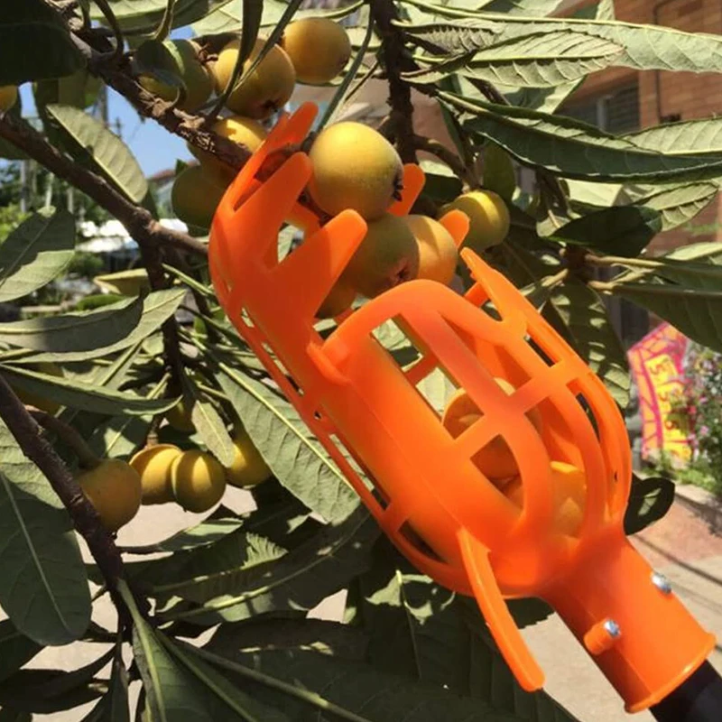 1/2Pcs Garden Basket Fruit Picker Head Plastic Fruit Pic Tool High-altitude Frui - £41.85 GBP