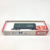 N Scale Con Cor Budweiser 40’ Reefer Green - $375.11 MXN