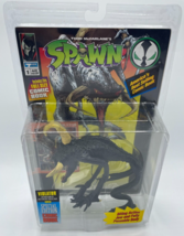 Spawn Black Violator Figure with Special Edition Spawn Comic Book 1994 Vintage - £11.25 GBP