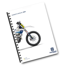HUSQVARNA 2024 - FE 250 - OWNERS MANUAL - REPRINTED COMB BOUND - $25.14