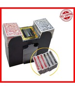 Heavy-Duty Battery-Operated Card Shuffler - Includes 6 Decks for All Car... - $744.78 MXN