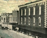Rogers Arkansas AR First Street Looking South Street View 1911 Vtg Postc... - $10.84