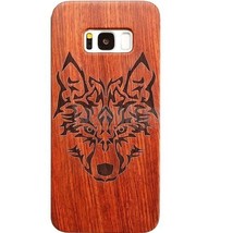Wolf Design Wood Case For Samsung Note 9 - £4.64 GBP