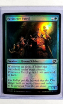 2022 MtG Magic the Gathering BRO The Brother&#39;s War Foil #188 Perimeter Patrol - £1.55 GBP