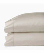Sferra Giotto Beige Standard Pillowcases (2) Bone 100% Cotton Sateen Ita... - $2,369.35 MXN