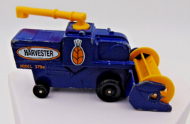 RARE Matchbox International Limited  1977 Combine Harvester Blue Farm Mo... - £3.95 GBP