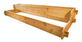 Timberlane Gardens Raised Bed Kit 2 Tiered (1x6 2x6) Western Red Cedar with Mort - £107.91 GBP