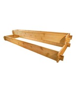 Timberlane Gardens Raised Bed Kit 2 Tiered (1x6 2x6) Western Red Cedar w... - £106.76 GBP