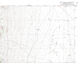 Pilot Peak SW, Nevada 1976 Vintage USGS Topo Map 7.5 Quadrangle with Mar... - $17.95