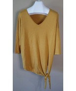 New! Women&#39;s Petite XL United States Light Sweater - Butterscotch Yellow - €16,61 EUR