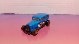 Hot Wheels Midnight Otto Blue with Flames Loose 1:64 - $2.94