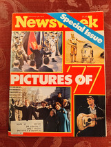 Newsweek Magazine December 26 1977 12/26 Pictures Of &#39;77 - £12.68 GBP
