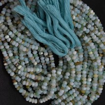 Naturel Pérou Opale 3.5-4mm à Facettes Rond Gemme Perles 13 &quot; Strand BDS... - £31.35 GBP