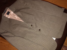 Mens Nautica Casual 2 Button Jacket Coat Blazer Suit M728 100% Wool 48R - £76.46 GBP