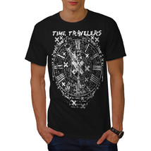 Time Travel Clock Vintage Shirt Future Fun Men T-shirt - £10.38 GBP