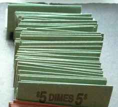 500 Dime Coin Wrappers - $11.25