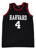 Jeremy Lin Custom Harvard New Men Basketball Jersey Black Any Size image 4